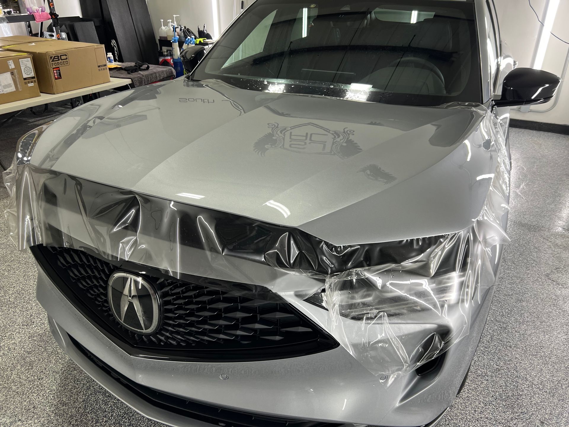 Paint Protection Film (PPF) installation