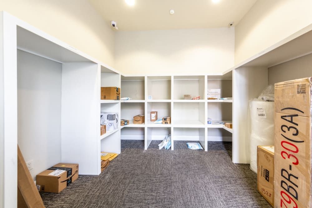 Package Room at The Fairmont at Willow Creek