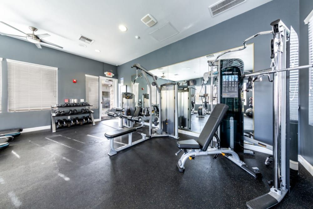 Modern Fitness Center at The Fairmont at Willow Creek