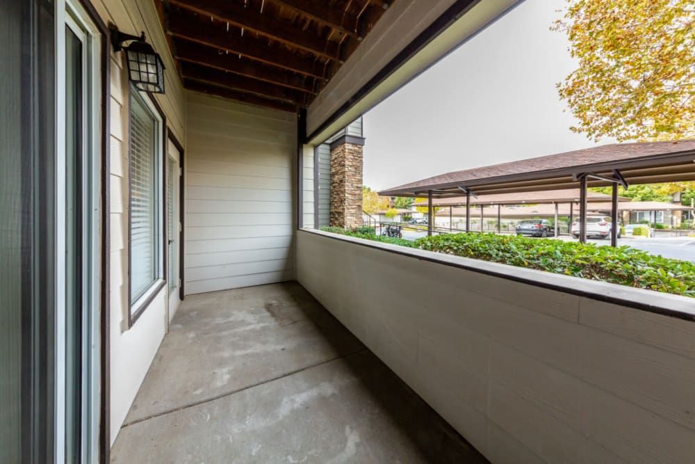 Apartment Balcony at The Fairmont at Willow Creek