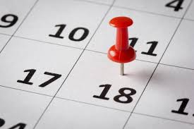 calendar to schedule painting kitchen cabinets