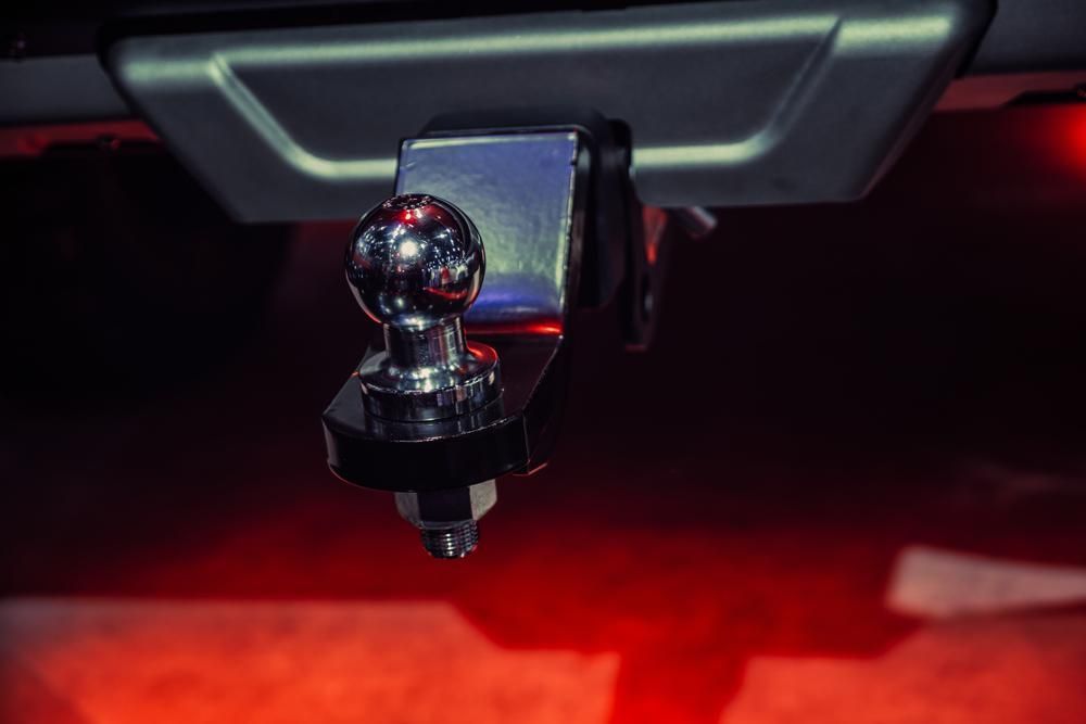 A Close Up of a Tow Hook on the Back of a Car — Ballina Bearing Supplies In Grafton, NSW