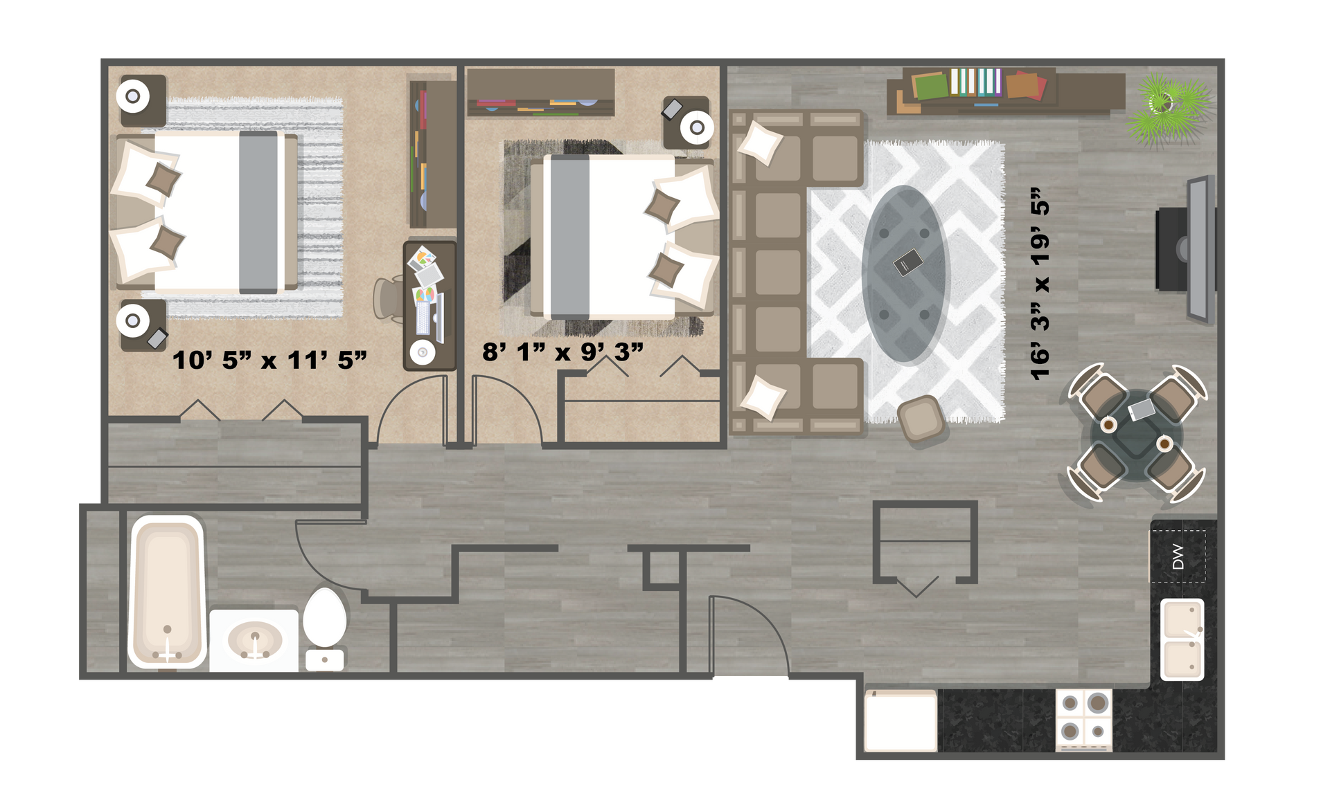 River West Flats Downtown Indianapolis Apartments