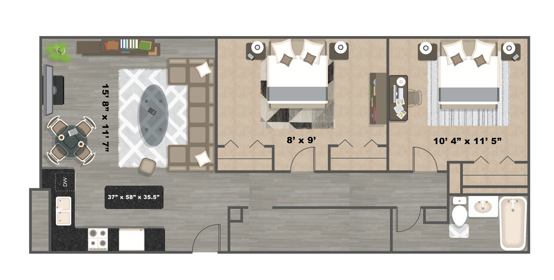 River West Flats Downtown Indianapolis Apartments