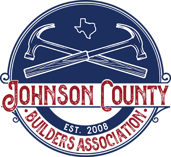 The logo for the johnson county builders association