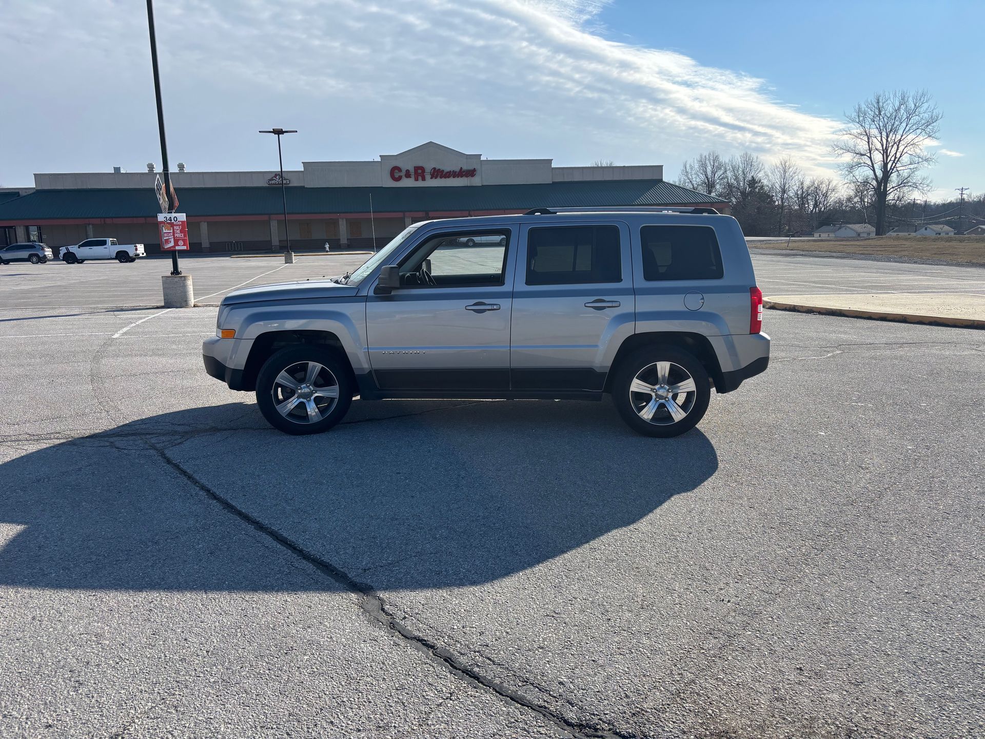 Silver 2016 Jeep Patriot High Altitude