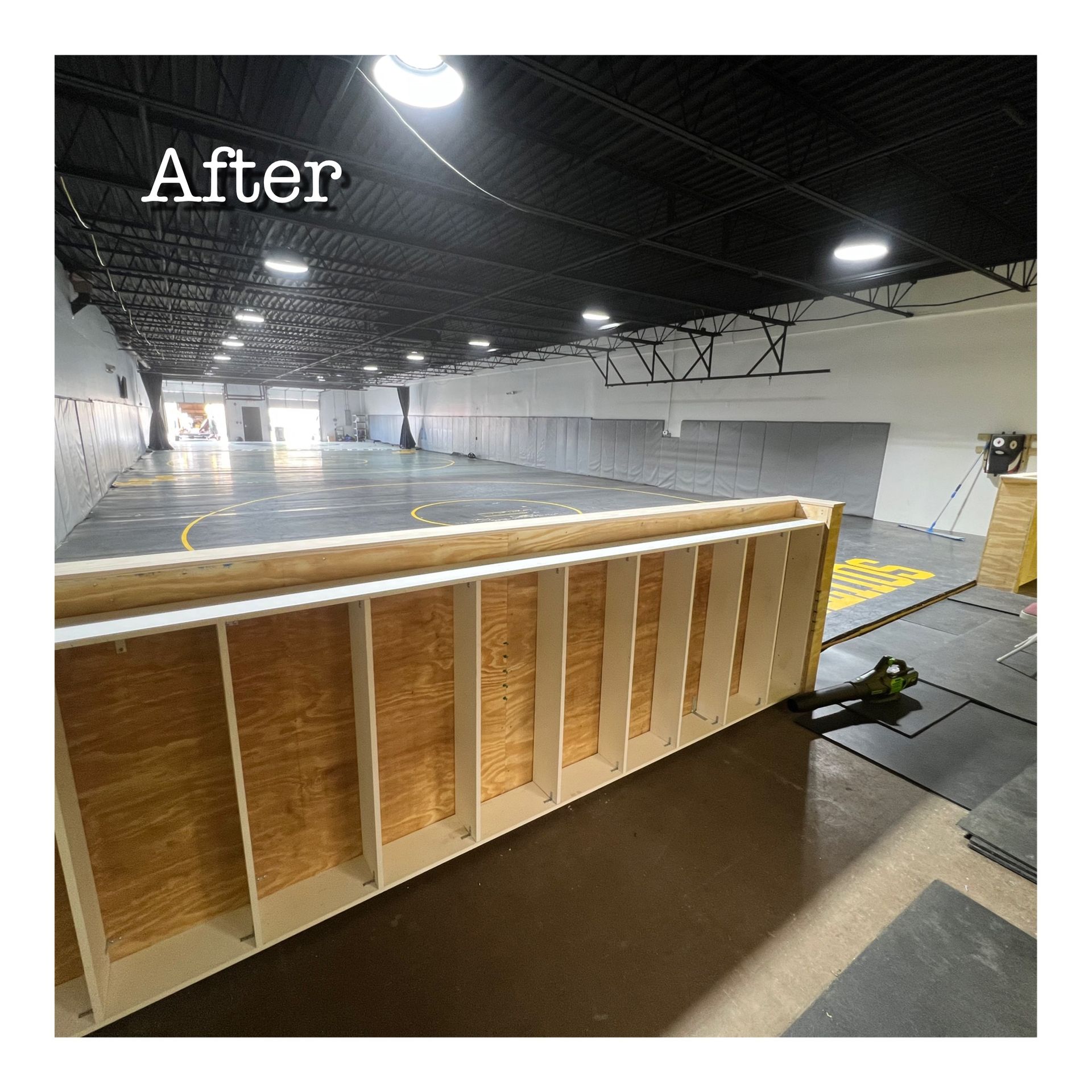 A picture of a building after being remodeled