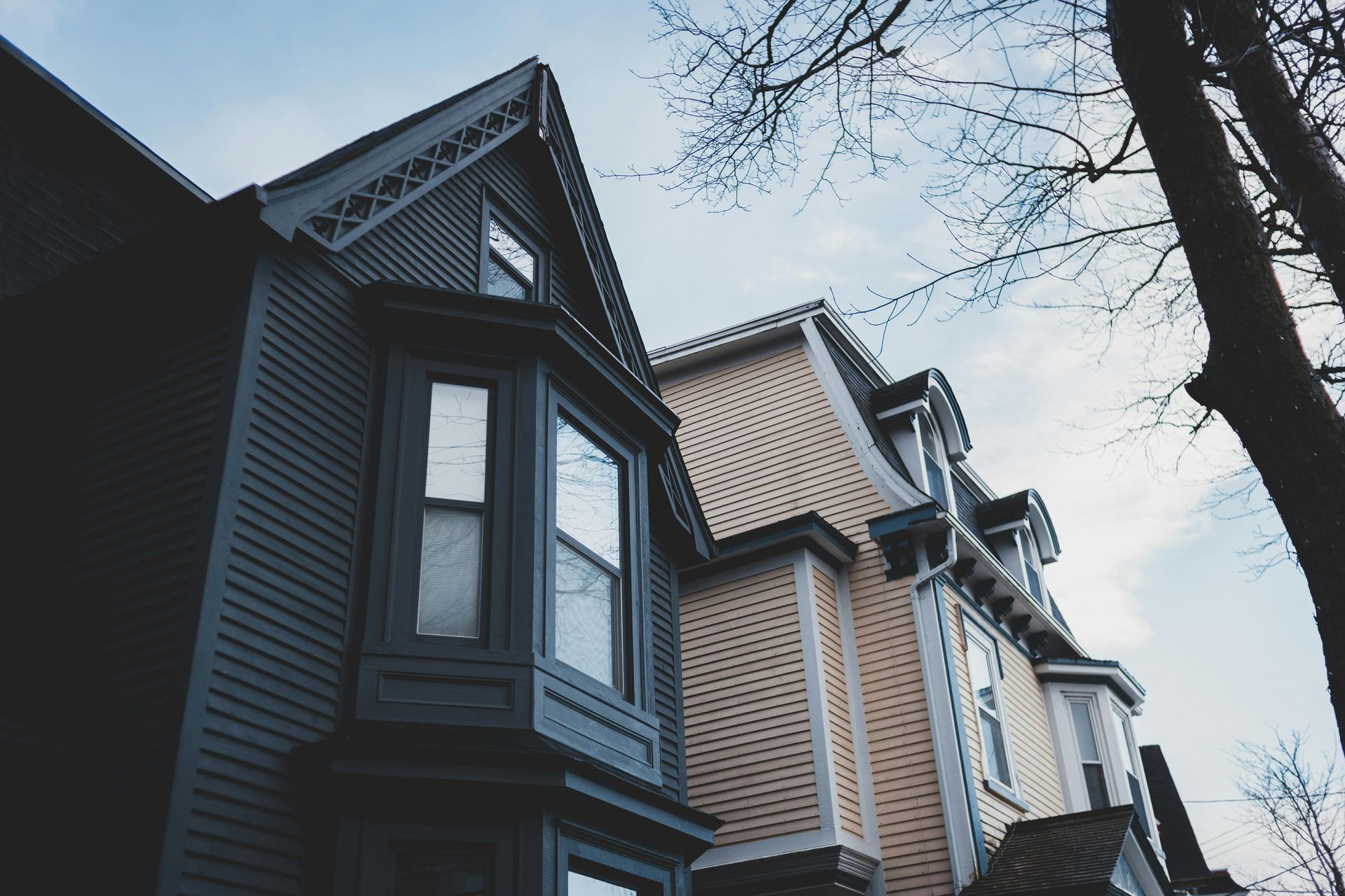 A house with an attic