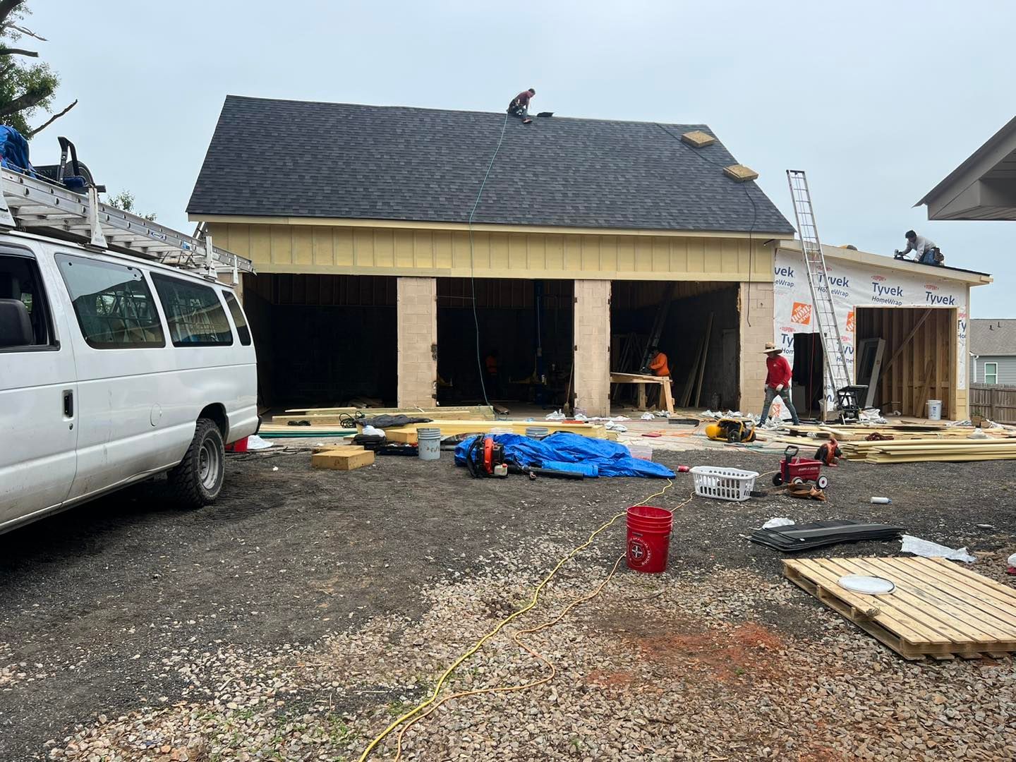 Preventive roof maintenance inspection identifying minor issues to protect long-term roof condition.