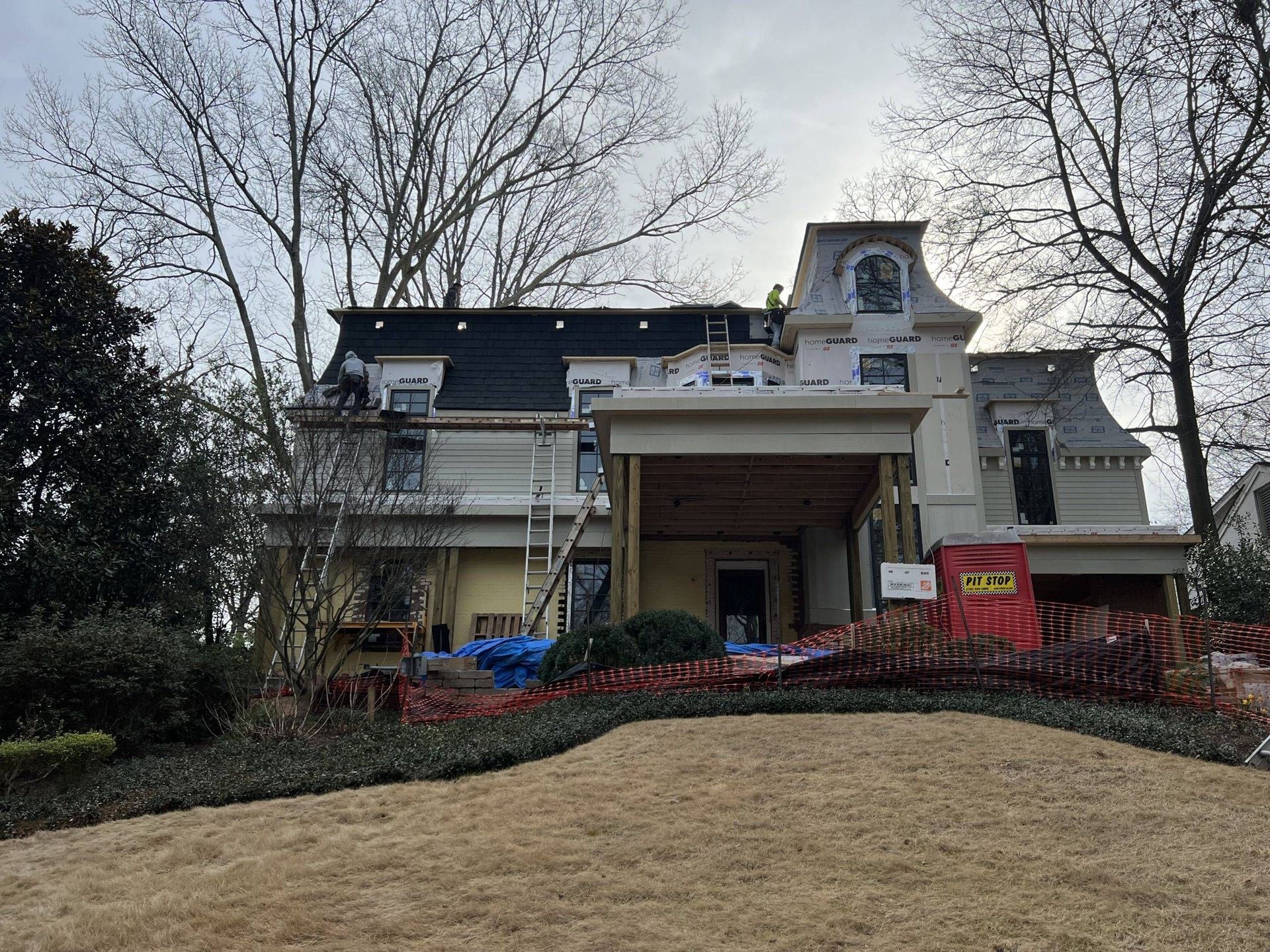 New Construction Roof Installation in Lawrenceville