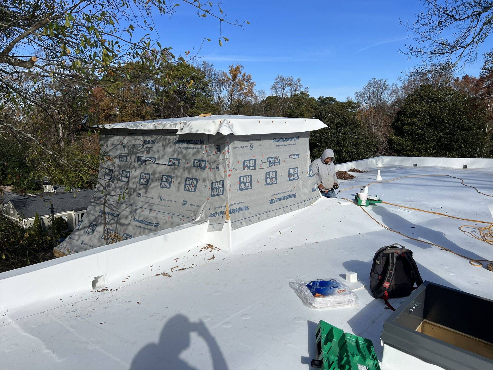 Hail Damage Roof Repair in Lawrenceville