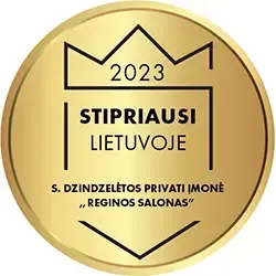 Stipriausi Lietuvoje 2023 | S. Dzindzelėtos privati įmonė