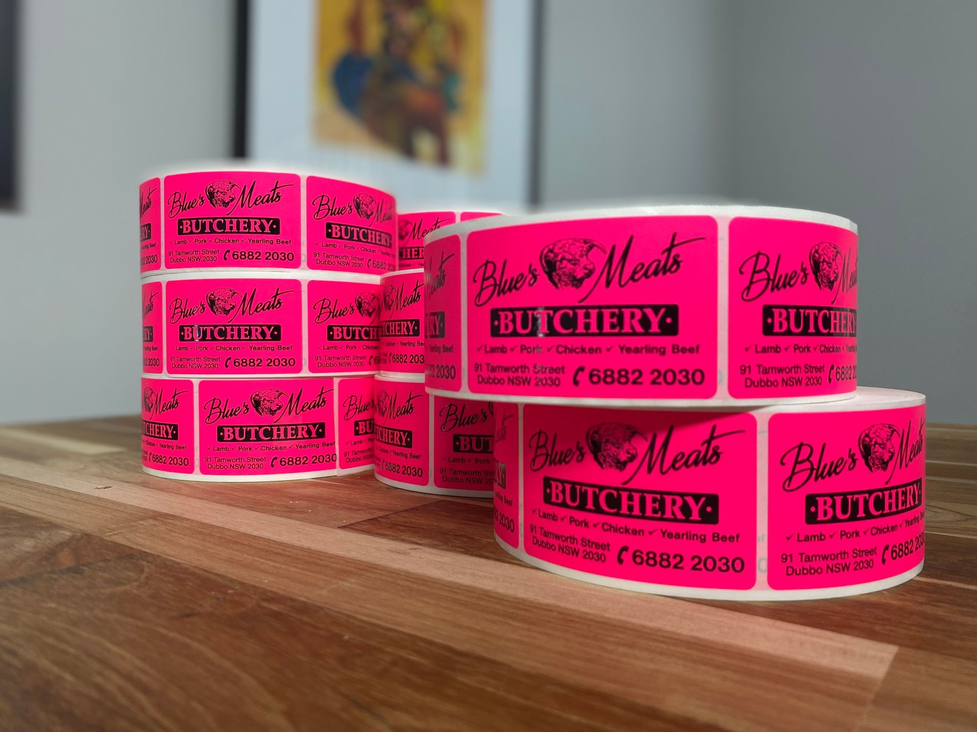 Process Of Cutting A Vinyl Film — Stickers in Dubbo, NSW