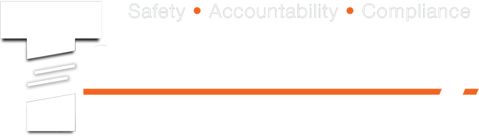 A logo for safety accountability compliance is shown on a white background.