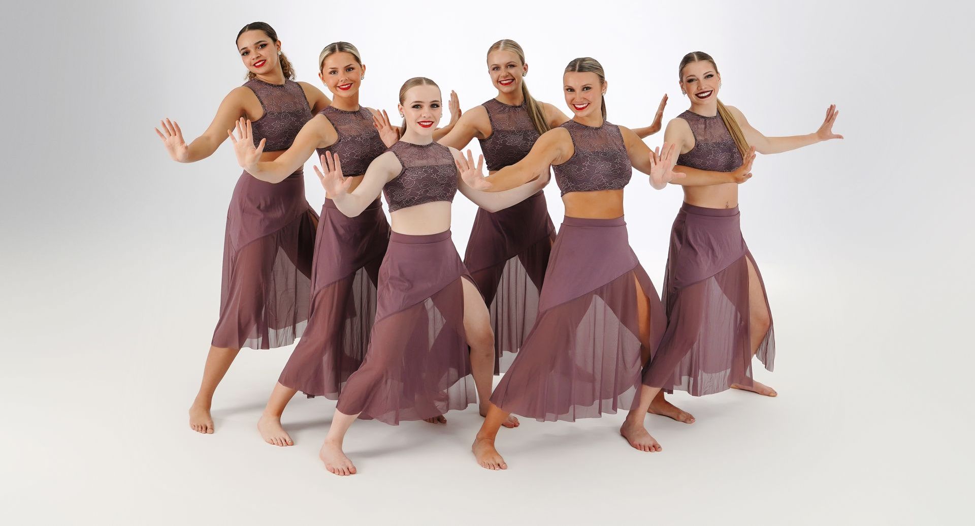 Contemporary dance students at Spezio's Dance Dynamics serving Getzville and Amherst NY