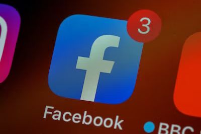 a close up of a facebook app on a phone