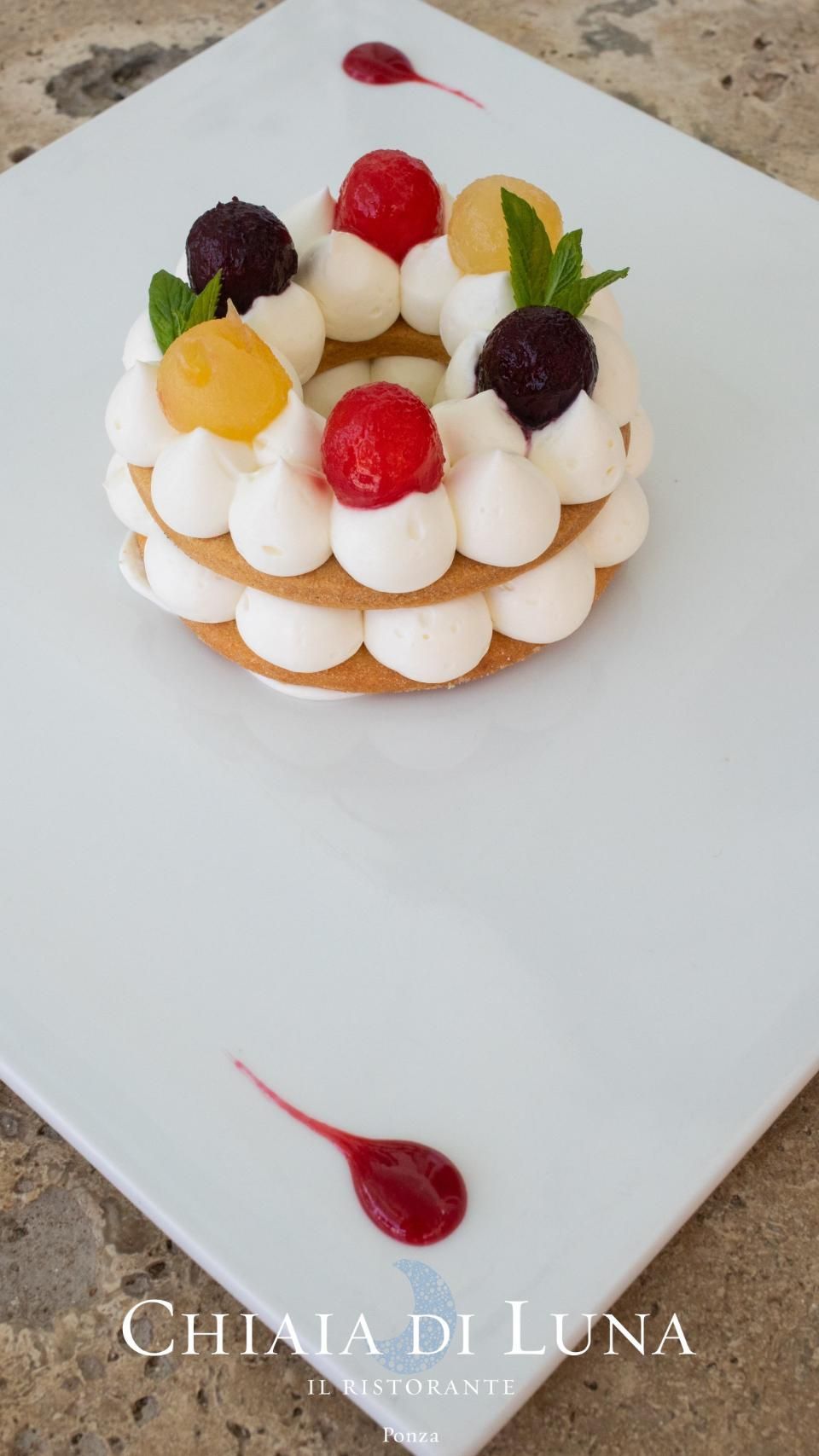 dessert on the menu