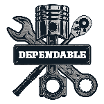 Dependable Automotive footer logo