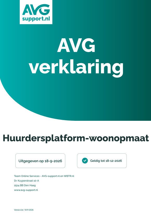 AVG verklaring