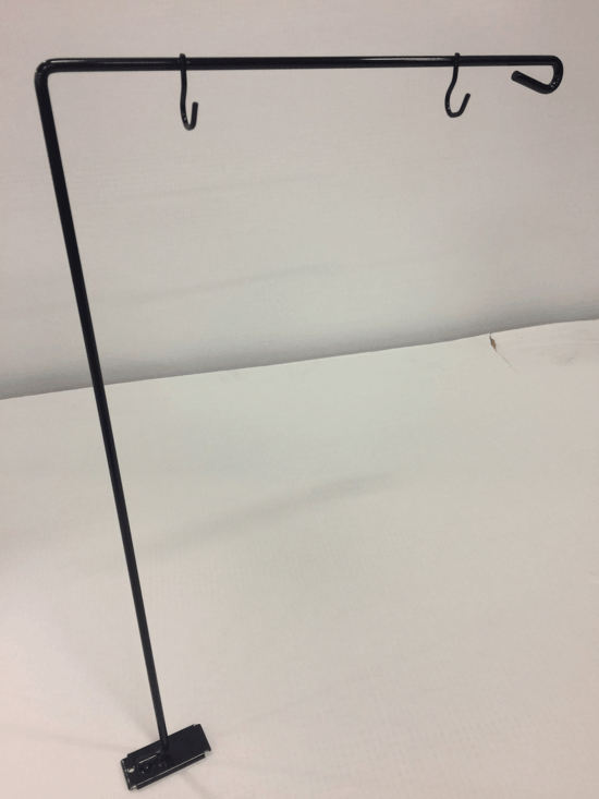 category sign holder with hooks