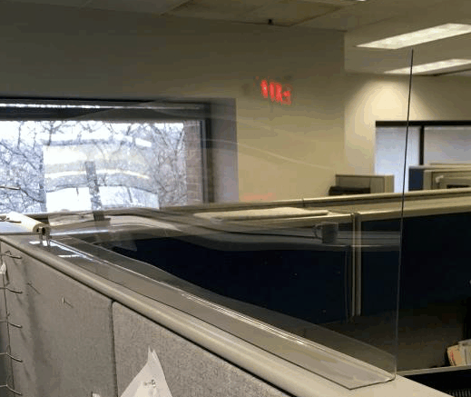 cubicle wall shield