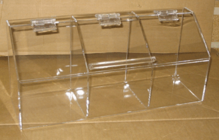 acrylic toppings bins