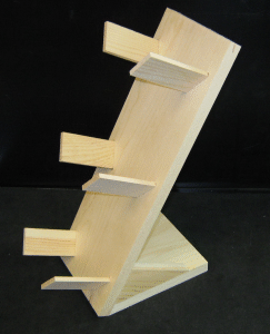 thin wood cookie display