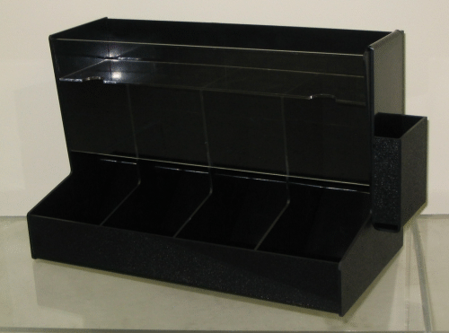 long box condiment holder