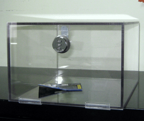acrylic lockbox for medical