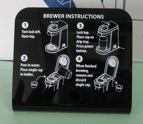 brewer instructions easel