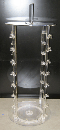 eyewear display with turntable