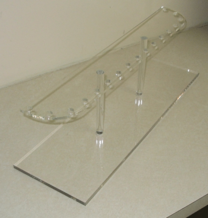 horizontal jewelry display stand