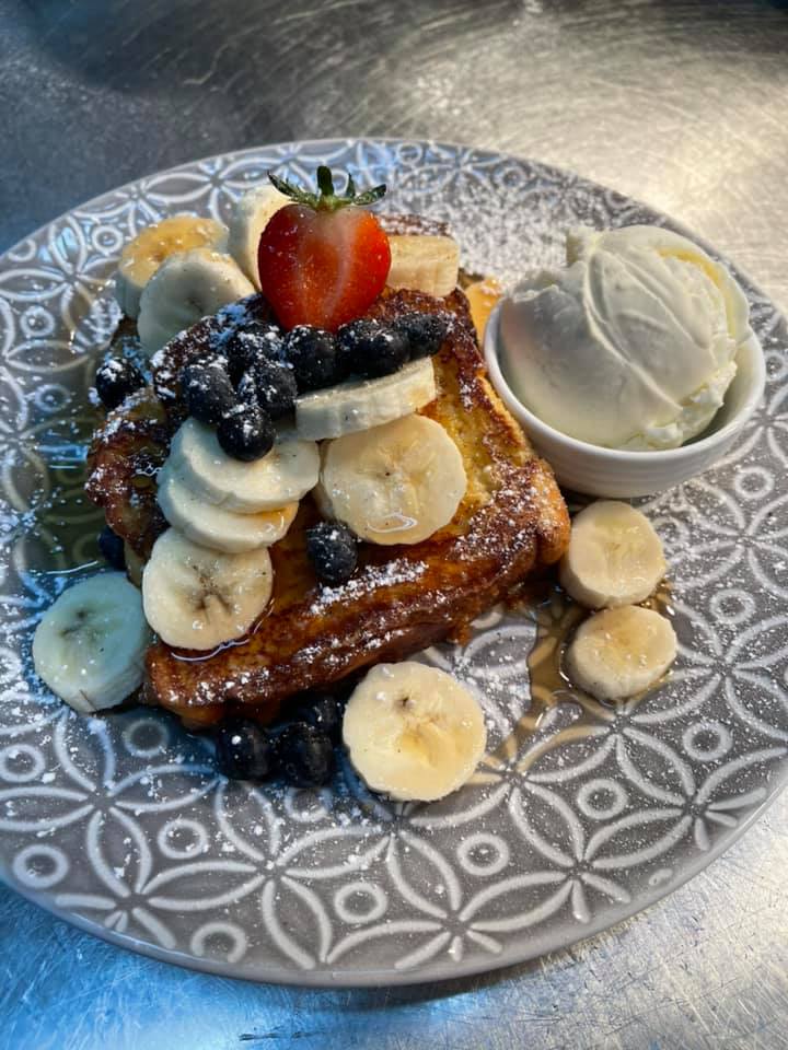 French Toast With Banana — Café in Maitland, NSW