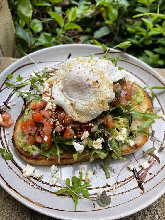 Poached Egg On Sourdough — Café in Maitland, NSW