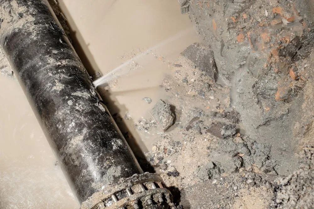 A Close Up of a Pipe With Water Coming Out of It — Nightcliff Plumbing & Gas In Coconut Grove, NT