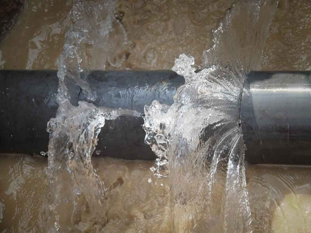 Pipe is Leaking Water and Water is Coming Out of It — Nightcliff Plumbing & Gas In Coconut Grove, NT