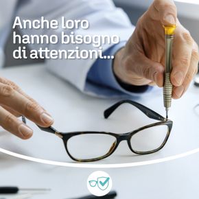 Manutenzione e riparazione di Montature da vista e da sole