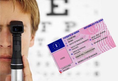 Test visivi per ottenere la patente di guida