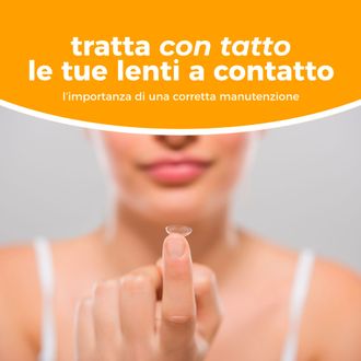 Manutenzione lenti a contatto