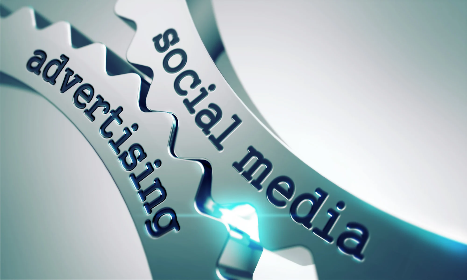 The word social media is on a piece of paper