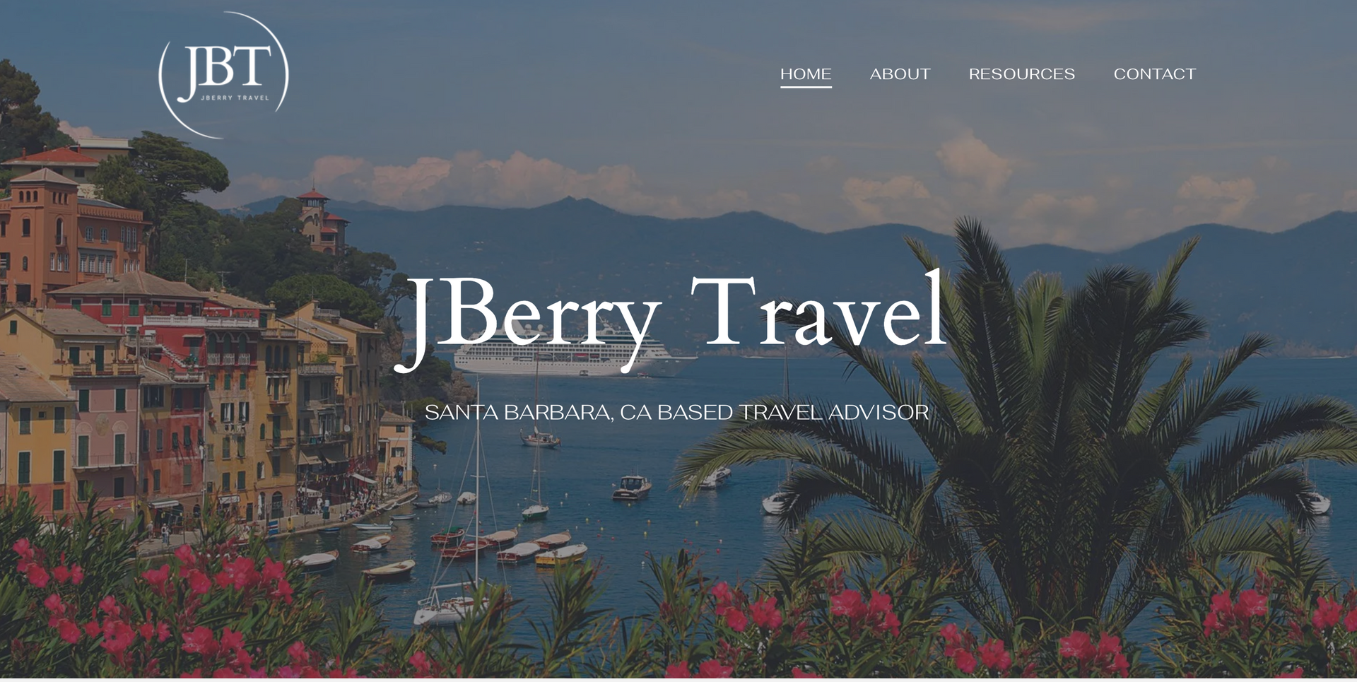 JBerry Travel website - Click to visit website