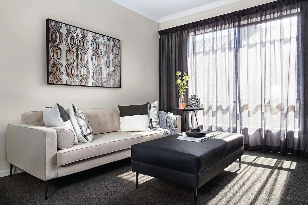 Black Shade Curtains In Ballina