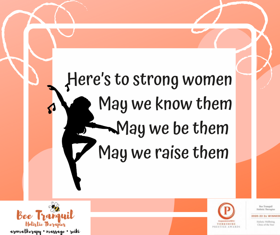 Women being strong and having equality on International Women's Day