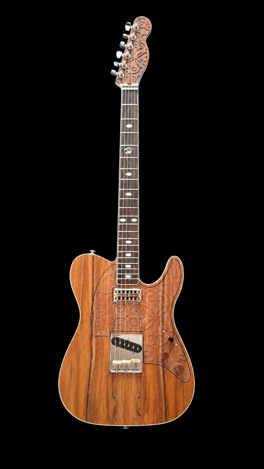 Hemmingway Stratocaster Poplar Burl