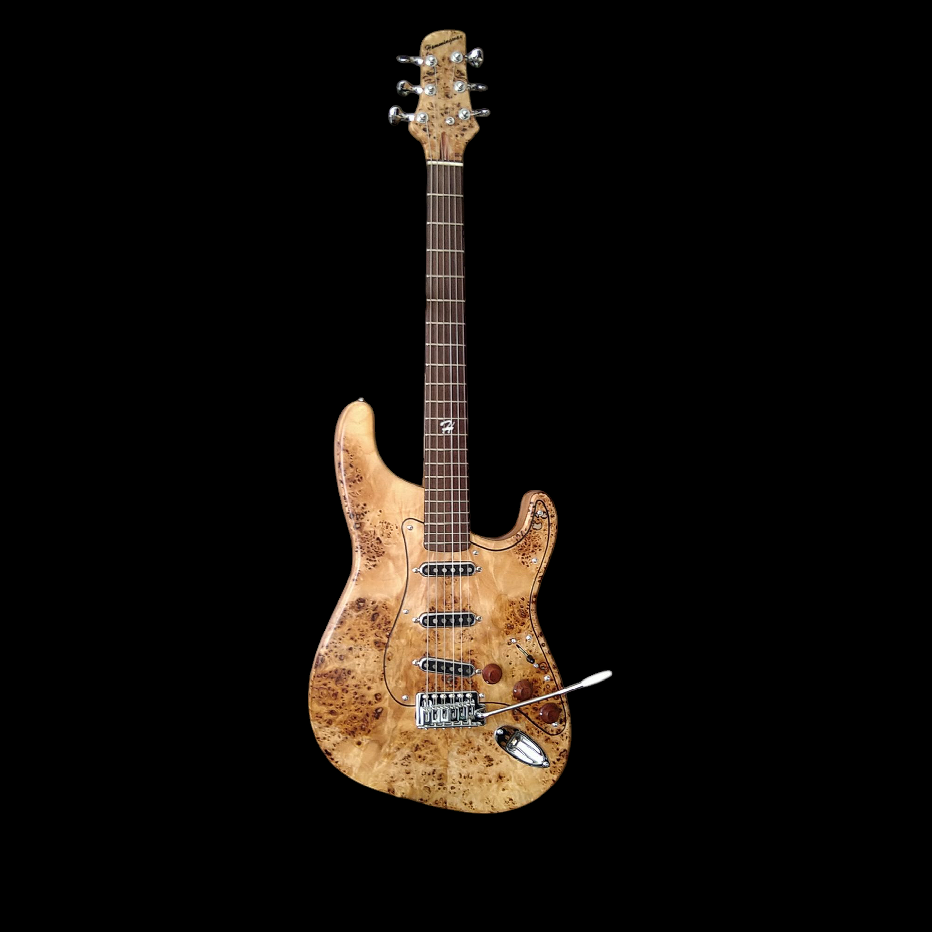 Hemmingway Stratocaster Poplar Burl
