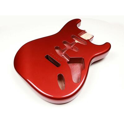 Model Stratocaster Candy Apple Red