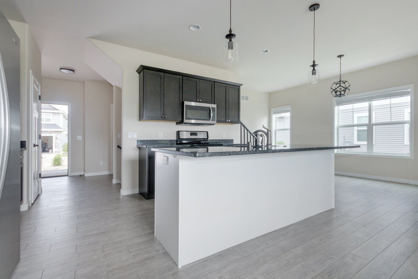 kitchen with island
