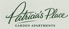 Patricia's Place Garden Apartments logo - click to go to home page
