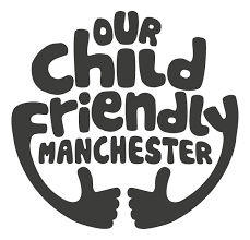 Our Child Friendly Manchester logo