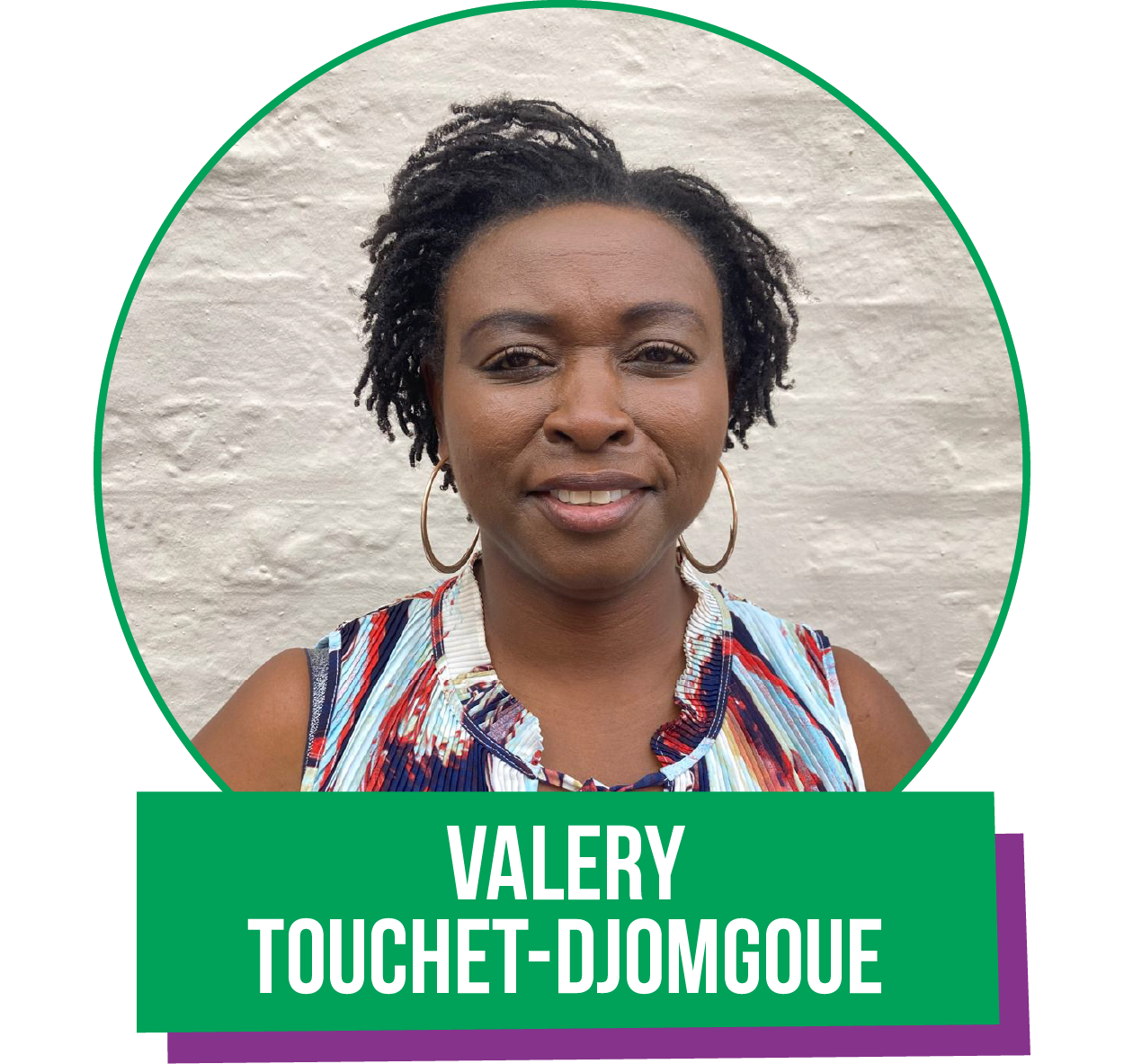 A picture of a woman named valery touchet-djomgoue